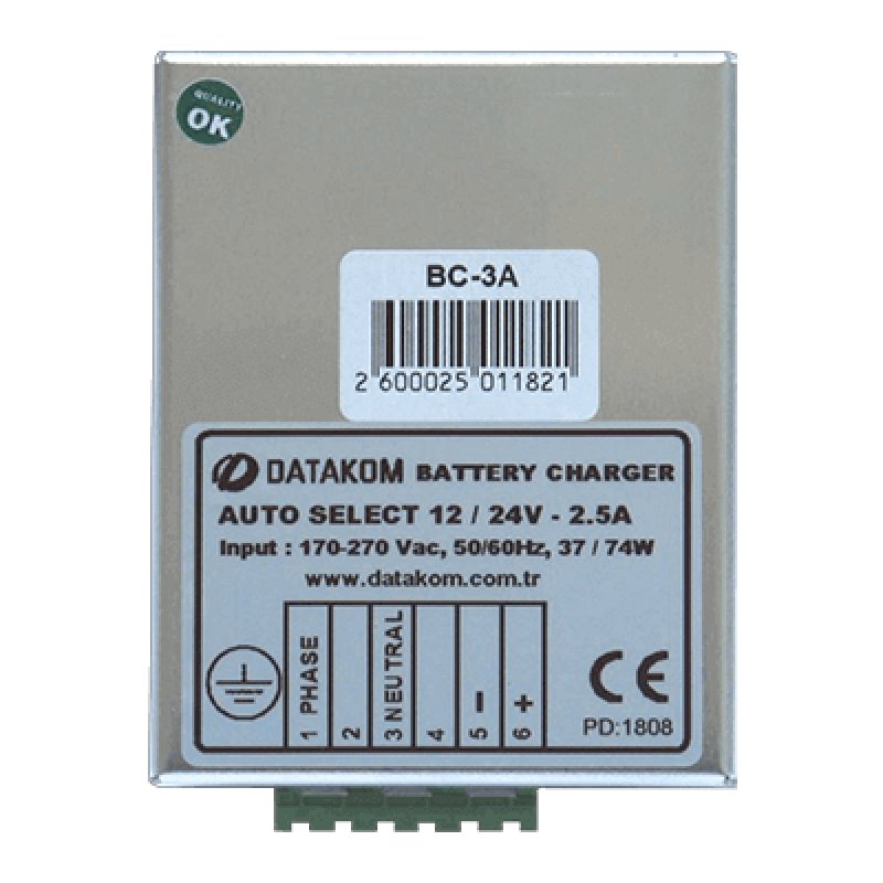 BC-3A Otomatik Akü Şarj Redresörleri