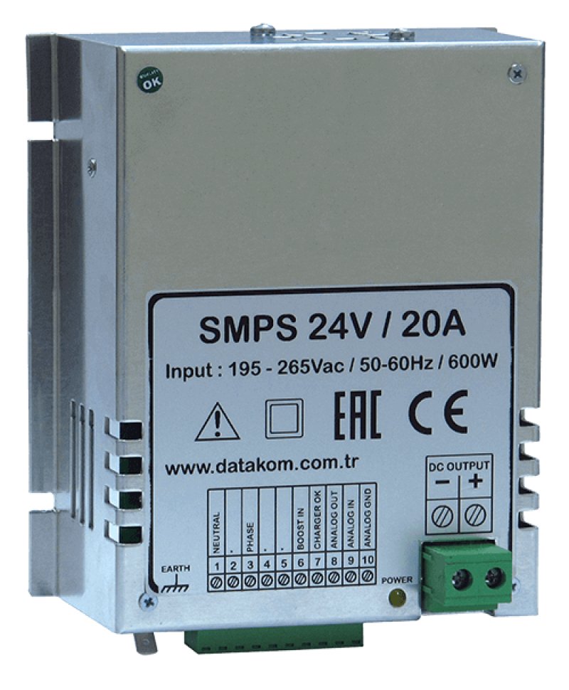 SMPS-2420 Akıllı Akü Şarj Cihazı