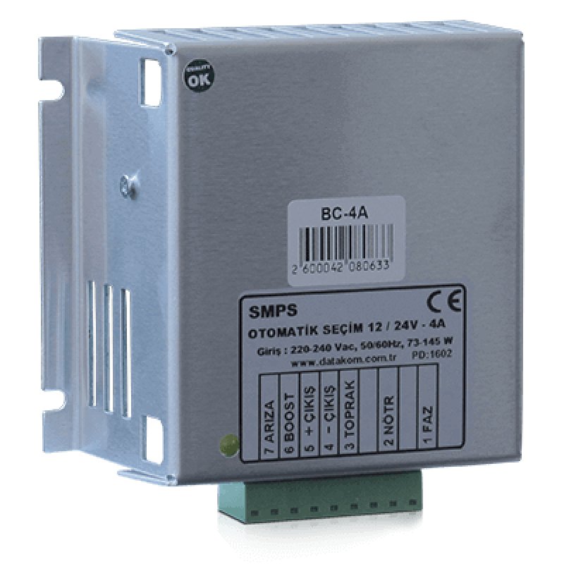 BC-4A Otomatik Seçimli Akü Şarj Cihazı