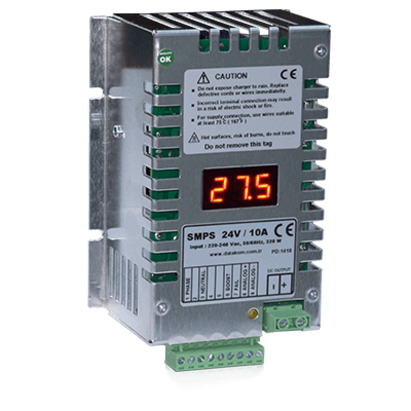 SMPS-1210/2410 Göstergeli SMPS Akü Şarj Redresörü